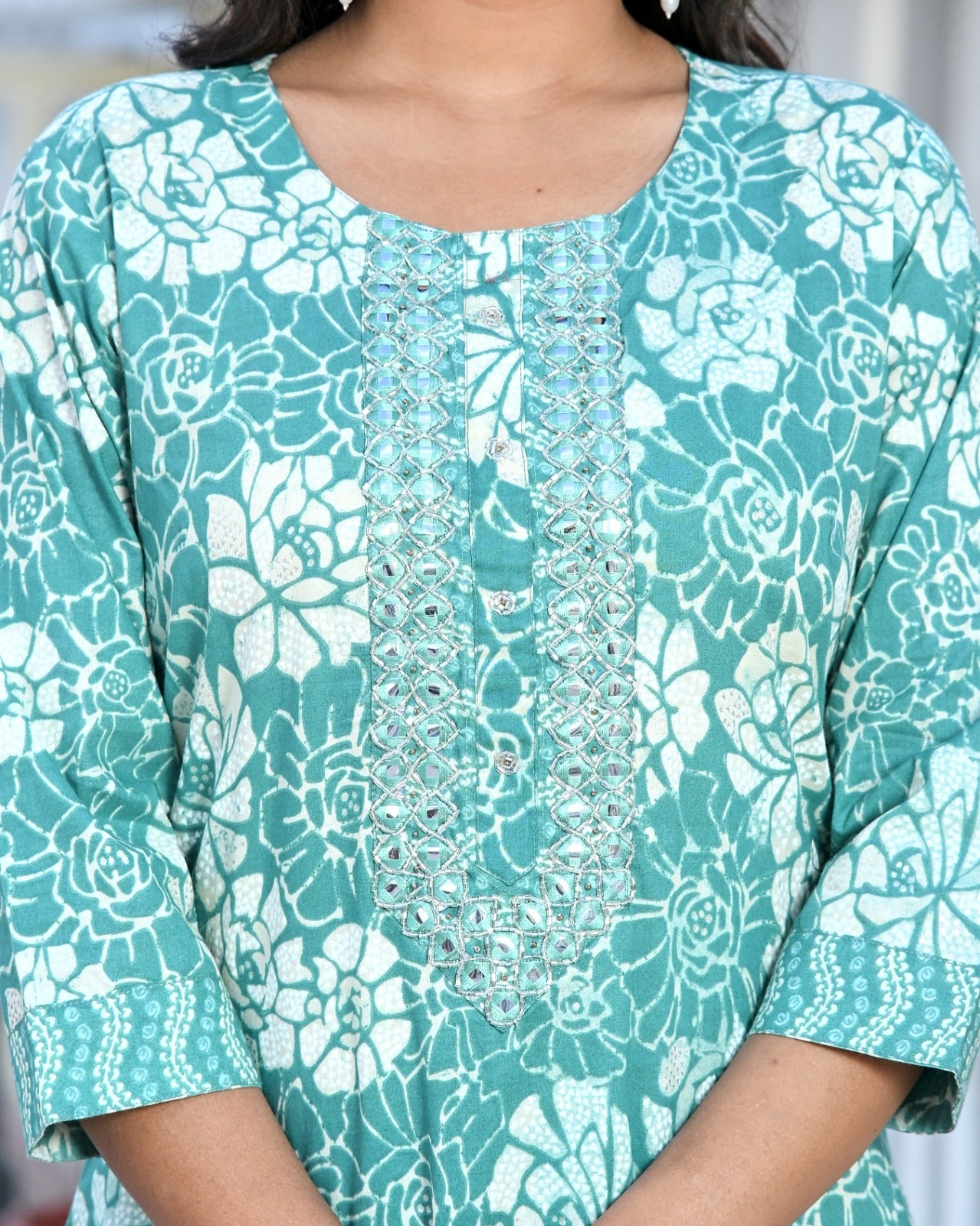 Meher Mogra Kurti Set (3-Piece)
