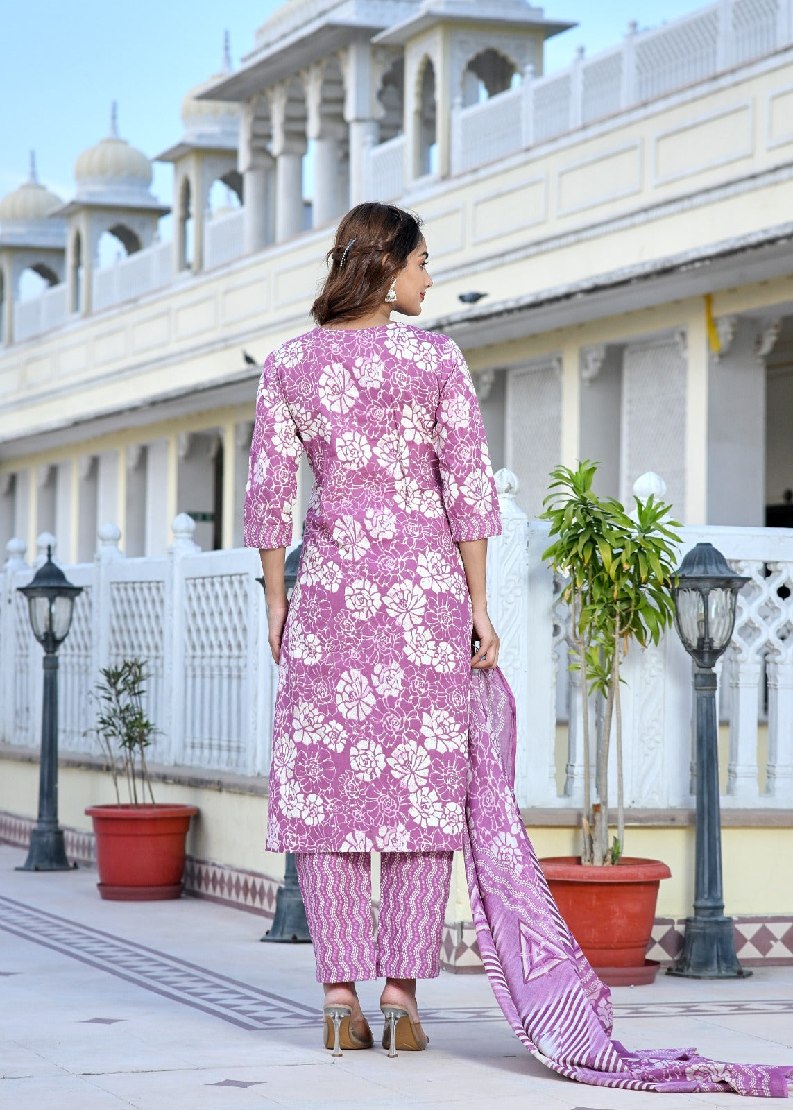 Meher Mogra Kurti Set (3-Piece)