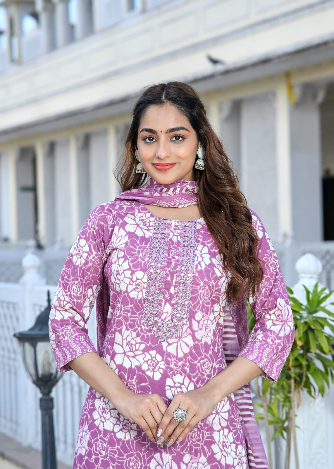 Meher Mogra Kurti Set (3-Piece)